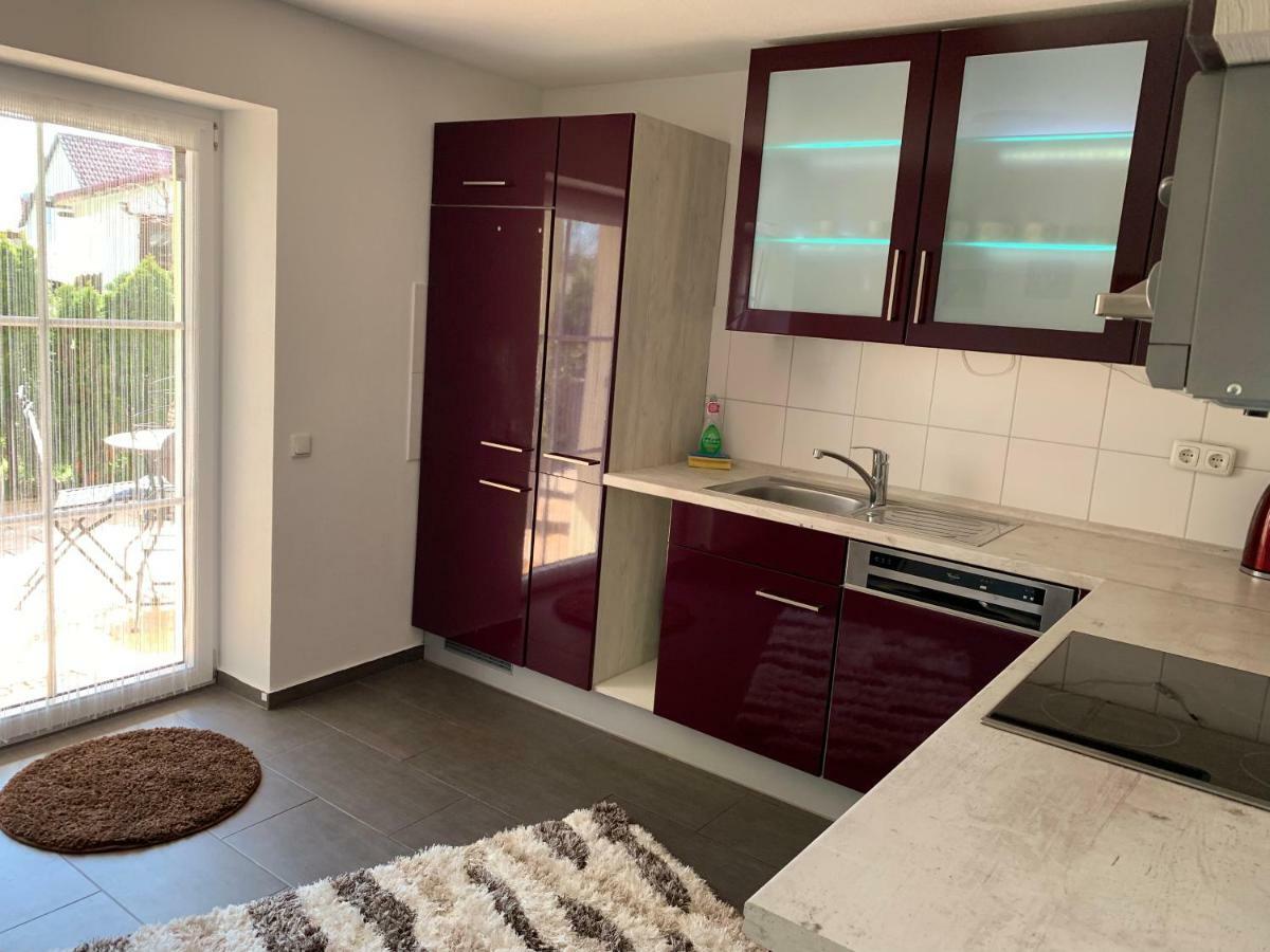 Terrassenwohnung In Estenfeld Bei Wuerzburg Eksteriør bilde